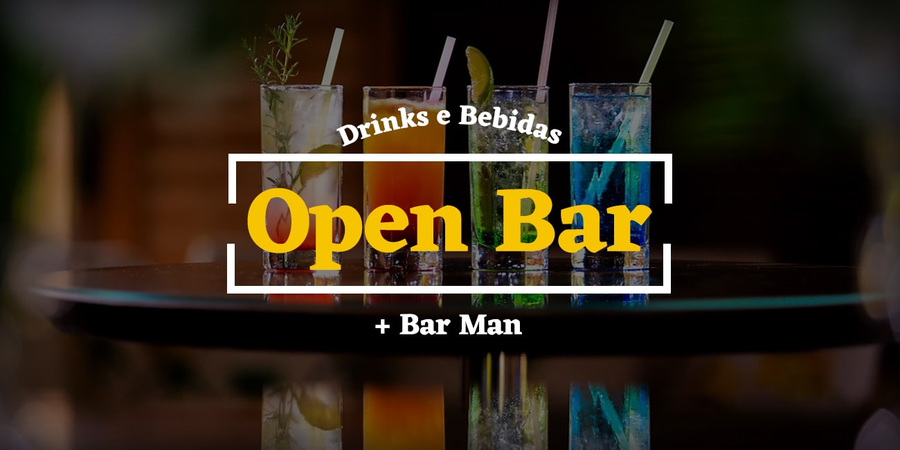 Drinks (Open Bar) Banner
